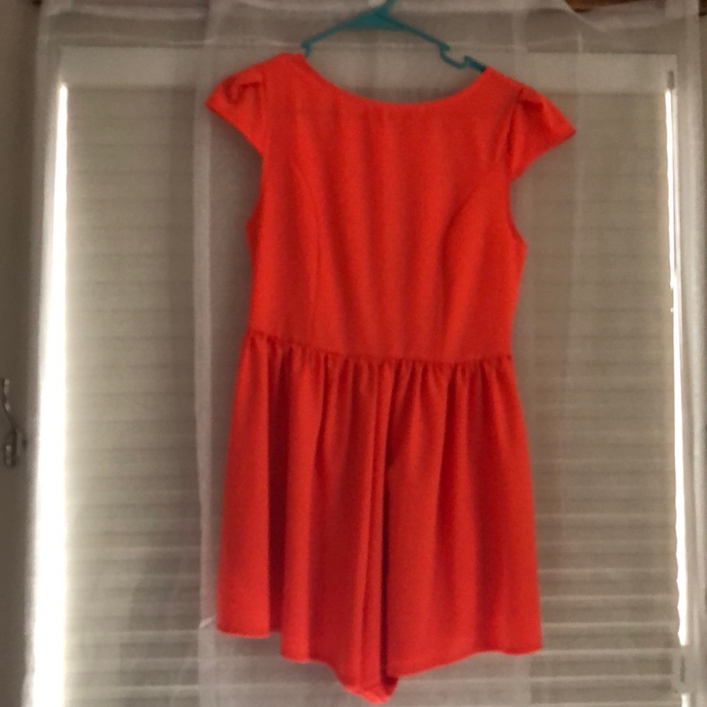 Orange romper